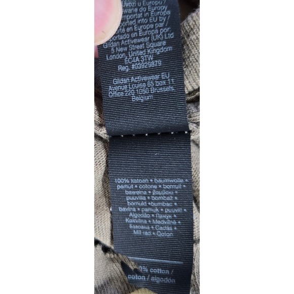 Nirvana Graphic T Shirt Gildan Brown Smiley Face Cropped Top V Neck Tee‎ Grunge - Picture 5 of 9